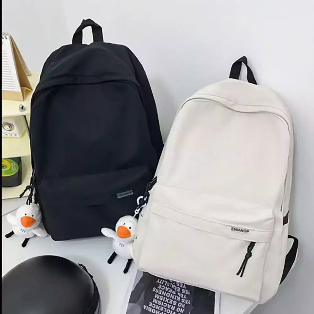 Mochila de nylon impermeável para adolescentes, mochila escolar para meninos e meninas, mochila de viagem, grande capacidade, moda criativa, estudantes