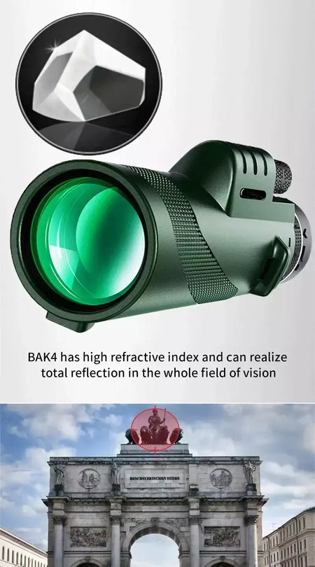 80x100 portátil zoom hd 5000m telescópio dobrável de longa distância mini telescópio poderoso para caça esportes ao ar livre acampamento viagem