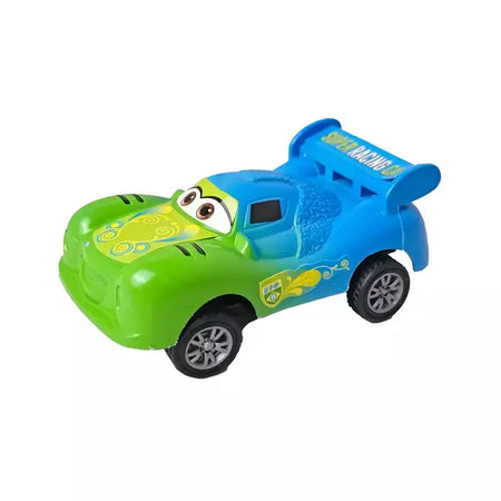 Mini 12 pçs disney pixar carros 3 pistão copo rebote carro coleção relâmpago mcqueen jackson tempestade pvc modelo de carro brinquedo para crianças