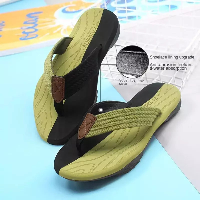 TAFN-chinelos de fundo macio neutro para homens e mulheres, chinelos exteriores, sapatos de praia casuais, cross border, elegante, novo