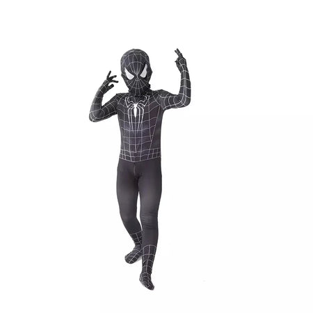 Tamanhos 100-190 traje do homem aranha presente de aniversário festa vestir-se homem-aranha clássico milhas super-herói cosplay traje