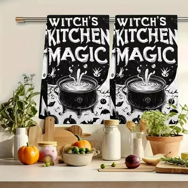 Halloween pano de lavar louça prato toalha de microfibra festiva mesa de cozinha esfregão decoração toalha de banho toalha de cozinha