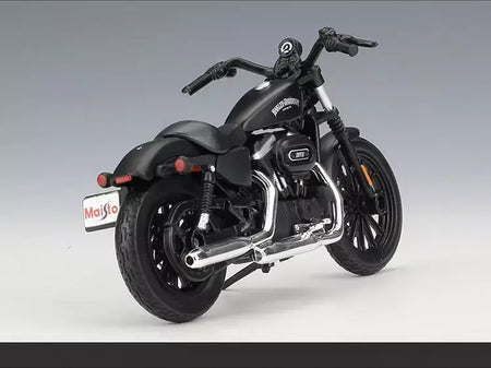 Maisto 1:18 harley davidson sportster ferro 883 liga clássico modelo da motocicleta diecast metal motocicleta modelo crianças brinquedos presente