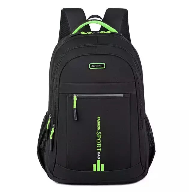 Mochilas Oxford impermeáveis masculinas, mochila de negócios, bolsa para computador, mochila casual para estudantes do ensino médio, capa grande