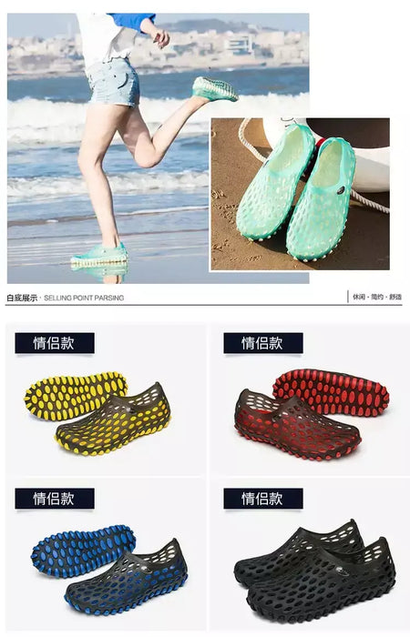 Unissex ao ar livre aqua sapatos casais férias sapatos de praia sandália multifuncional 35-45 #
