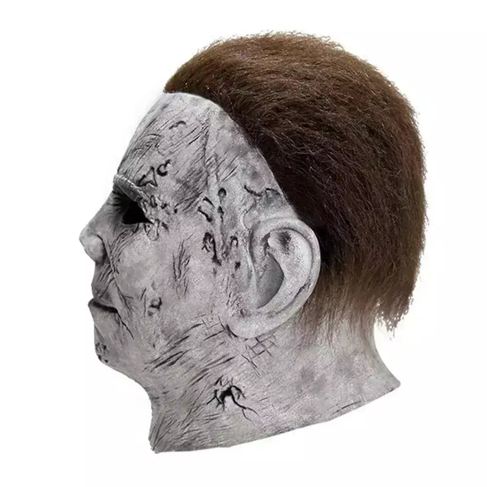 Michael bloody assassino outfits myers cosplay traje anime halloween para adultos das mulheres dos homens cos macacão máscara de terror traje de festa