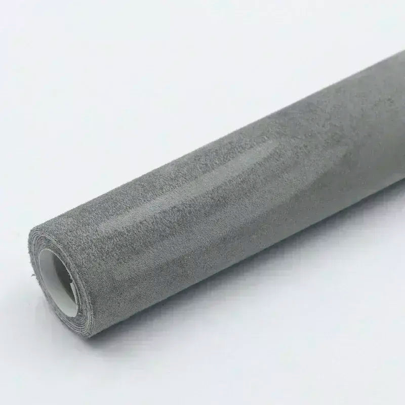 200x150cm atualização tamanho grande camurça couro quatro lados elástico auto-adesivo couro para interior do carro caixa de jóias adesivo de couro