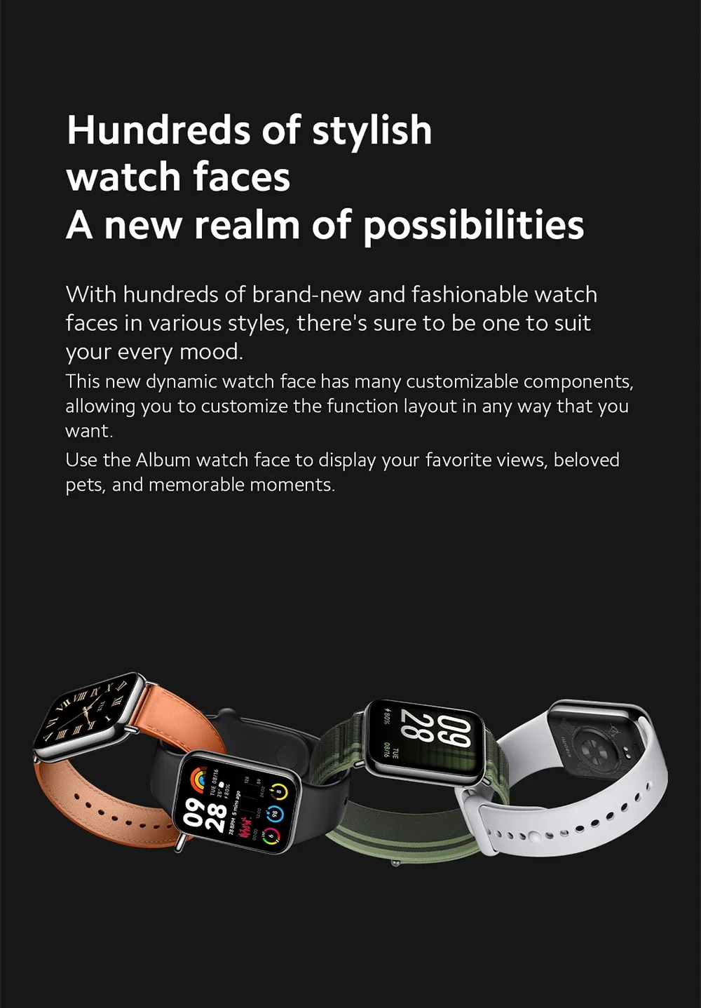Versão global xiaomi mi band 8 pro pulseira inteligente 5atm à prova dwaterproof água 150 modos esportivos 1.74 "tela amoled gps oxigênio no sangue