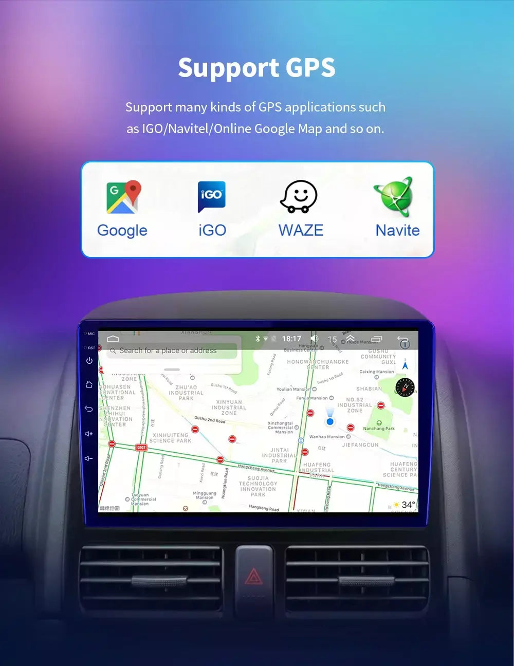 EKIY T900 8G 128G Universal Car Radio Multimídia Bru-ray QLED Navegação GPS Estéreo Android Auto Carplay BT 2 din DVD Unidade Principal