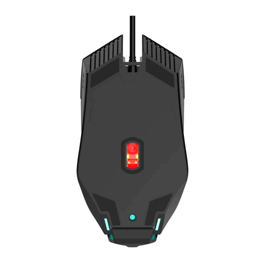 BAJEAL D11 com fio USB colorido backlight jogo mouse competitivo 4D ponderado desktop laptop mouse luminoso