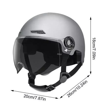 Capacete leve seguro e confortável para adultos - Óculos incluídos adequados para motocicleta E - Bicicleta de montanha