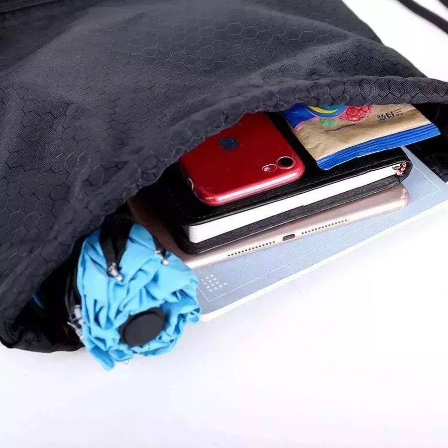 Mochila impermeável de grande capacidade para esportes ao ar livre, portátil, dobrável, estudante, camping, movimento, bolsa de viagem, homens, mulheres