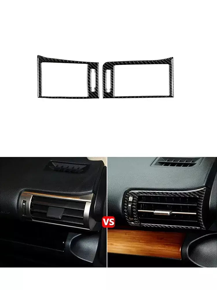 Material De Fibra De Carbono Adesivos, Auto Molduras Interiores, Tira Decorativa, Acessórios Do Carro, Lexus IS250 IS250C IS300 2014-2018