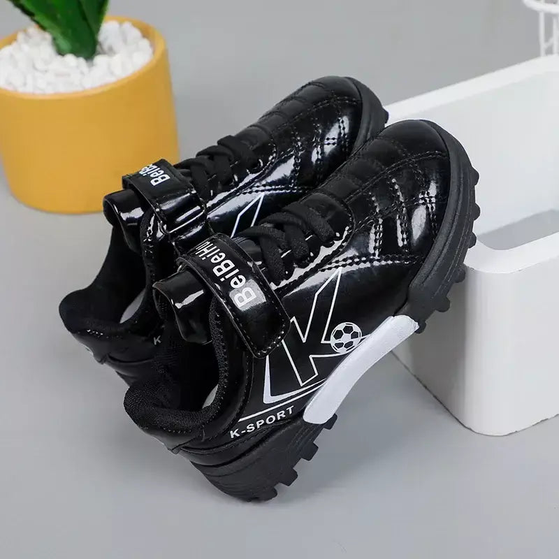 Chuteiras de futebol para crianças 2024 novas crianças chuteiras de futebol moda sapatos de futebol de solo firme