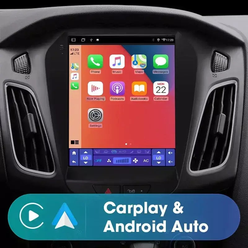 Srnubi 2 din 9.7 "android 13 carplay rádio do carro para ford focus 3 mk 3 2011 2012 - 2019 reprodutor multimídia 2din gps auto estéreo dvd