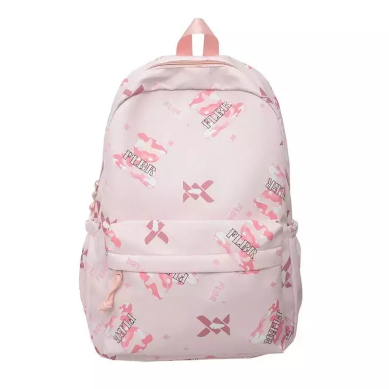 Mochila viagem para mulheres meninas mochila capacidade mochila escolar mochila adorável com estampa urso