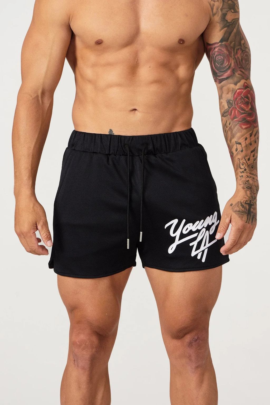 Calções de Fitness Masculino Estilo Americano, Corrida, Calça de Praia de Treino, Basquete, Esportes Ginásio, Fitness, Marcas
