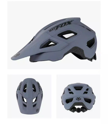 Batfox capacete de bicicleta mtb ajustável, leve, respirável, forro confortável, esportes ao ar livre, chapéu seguro para homens e mulheres, capacete de ciclismo