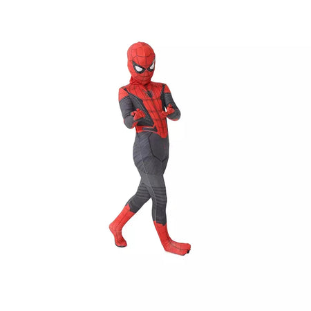 Tamanhos 100-190 traje do homem aranha presente de aniversário festa vestir-se homem-aranha clássico milhas super-herói cosplay traje