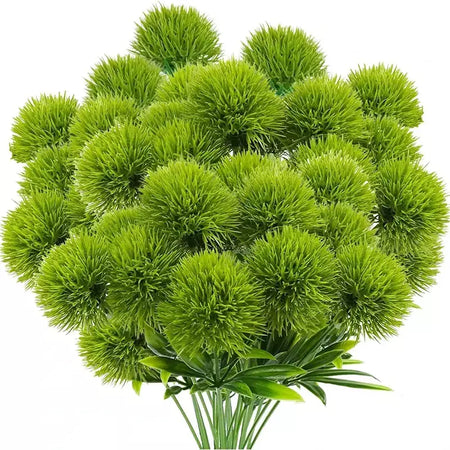 3/5/10 pçs 26cm plantas artificiais buquê de dandelion para casa decoração do quarto jardim casamento flores falsas vaso ornamental