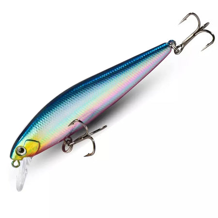 Afundando minow 5g 7g 10g 14g isca de pesca sistema equilíbrio gravidade impulso elenco isca profunda manivela wobbler gancho pesca engrenagem jerkbait