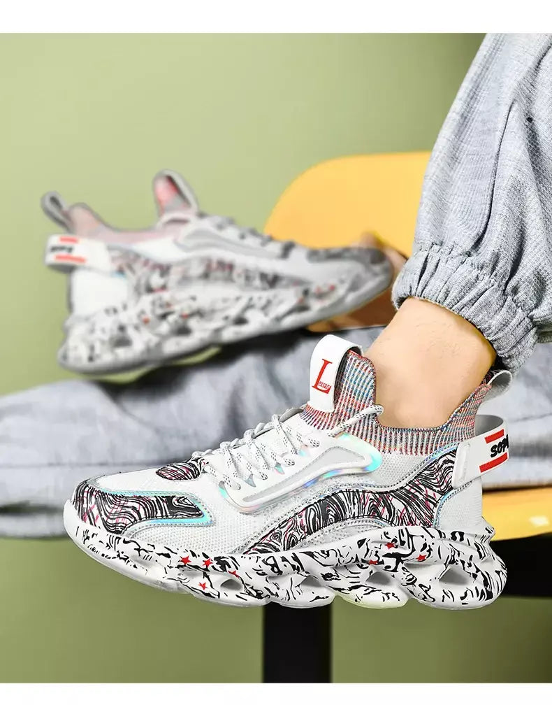 Sapatos masculinos tênis casuais sapatos tenis sapatos de luxo treinador corrida respirável sapatos moda tênis para mulher