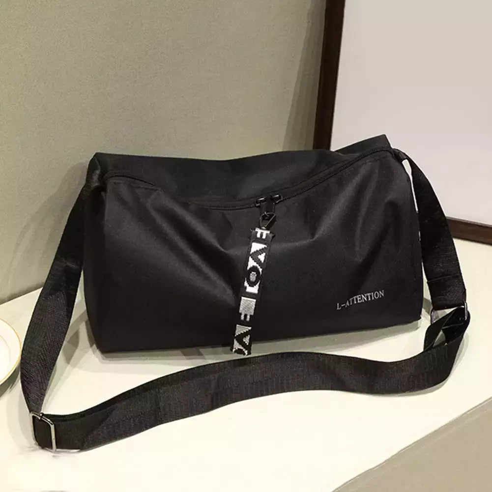 Bolsa de ombro multifunções para homens e mulheres, bolsa esportiva ultraleve para academia, yoga, ao ar livre, viagem, treinamento