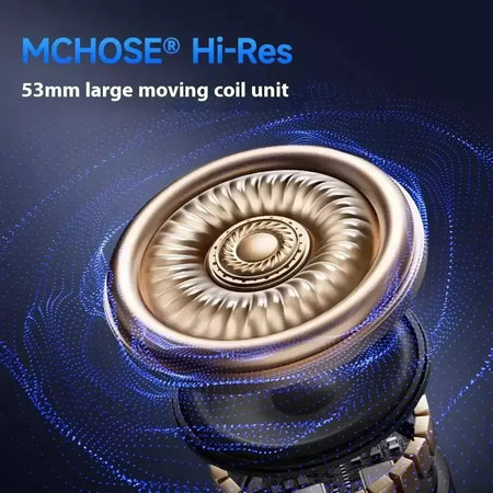 Original mchoose v9 pro personalizado gaming fone de ouvido tri-mode esports fones de ouvido hi-res música ativo redução de ruído fones de ouvido pc