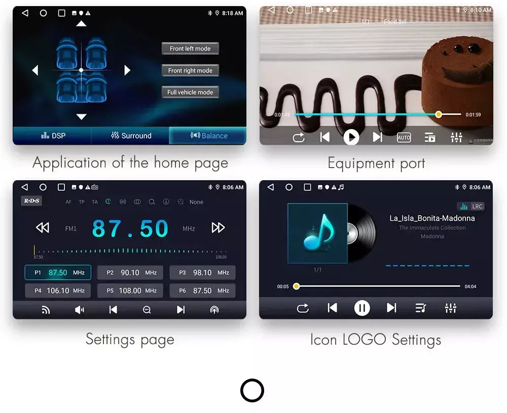 Essgoo rádio do carro android 14 carplay vídeo multimídia automático 7/9/10 ''estéreo universal para volkswagen nissan hyundai kia toyota