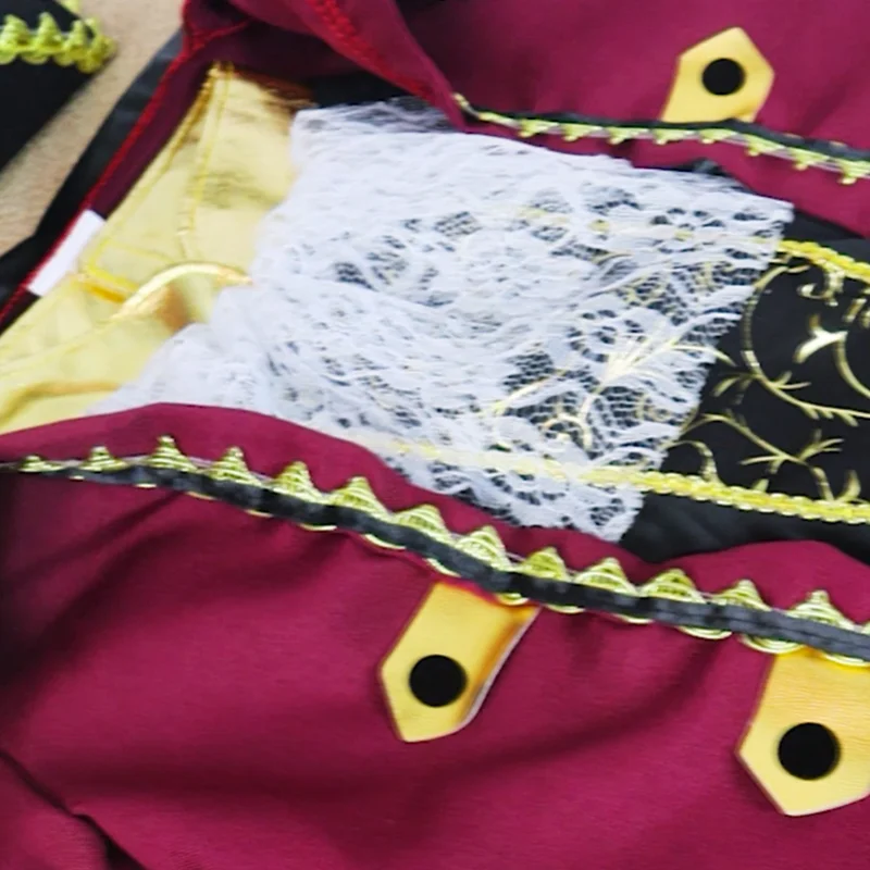 Menino cosplay piratas marinheiro traje terno com pirata tricórnio chapéu capitão jack cosplay conjunto com renda para o natal ano novo