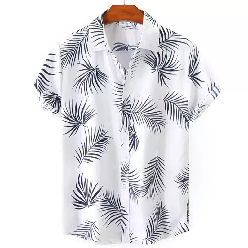 Camisa havaiana dos homens 3D fruta impressão curta manga rápida secagem camisa de praia dos homens oversized ao ar livre camisa dos homens camisa casual