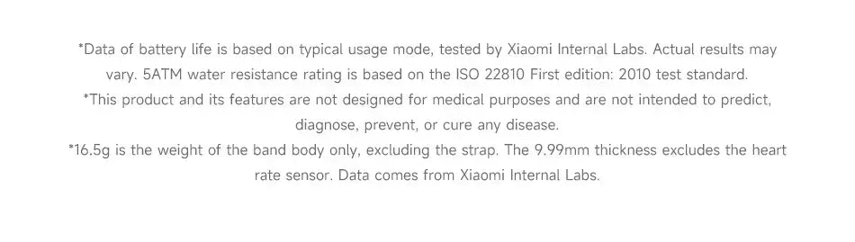 Versão global xiaomi mi band 9 ativo 8 dias de vida útil da bateria pulseira 1.47 ''tela 60hz 50 modos esportivos mi fitness banda inteligente