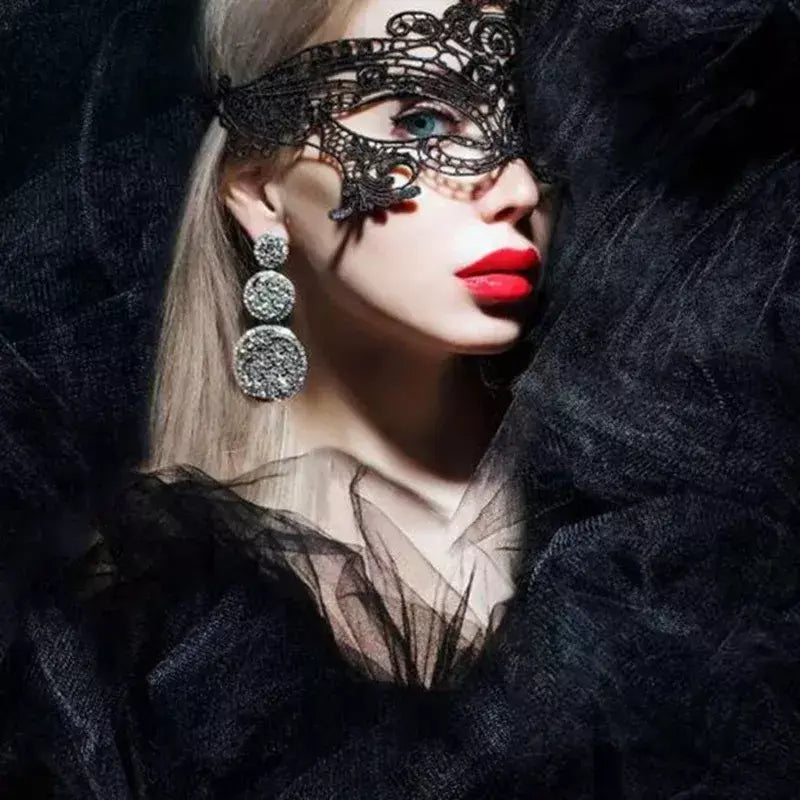 Meia face gato cosplay máscara de couro feminino olho cosplay festa de halloween pu meia máscara facial adulto suprimentos de jogo adulto jogo