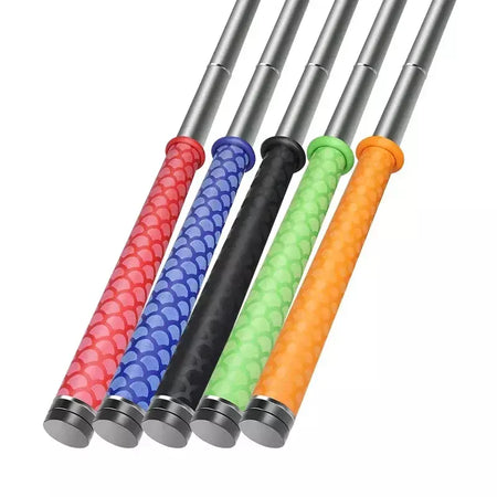 1m antiderrapante vara de pesca tubo termo retrátil envoltório diâmetro 15/18/20/22/25/28/30/35/40/45mm anti skid bicicleta lidar com barra aperto capa caso