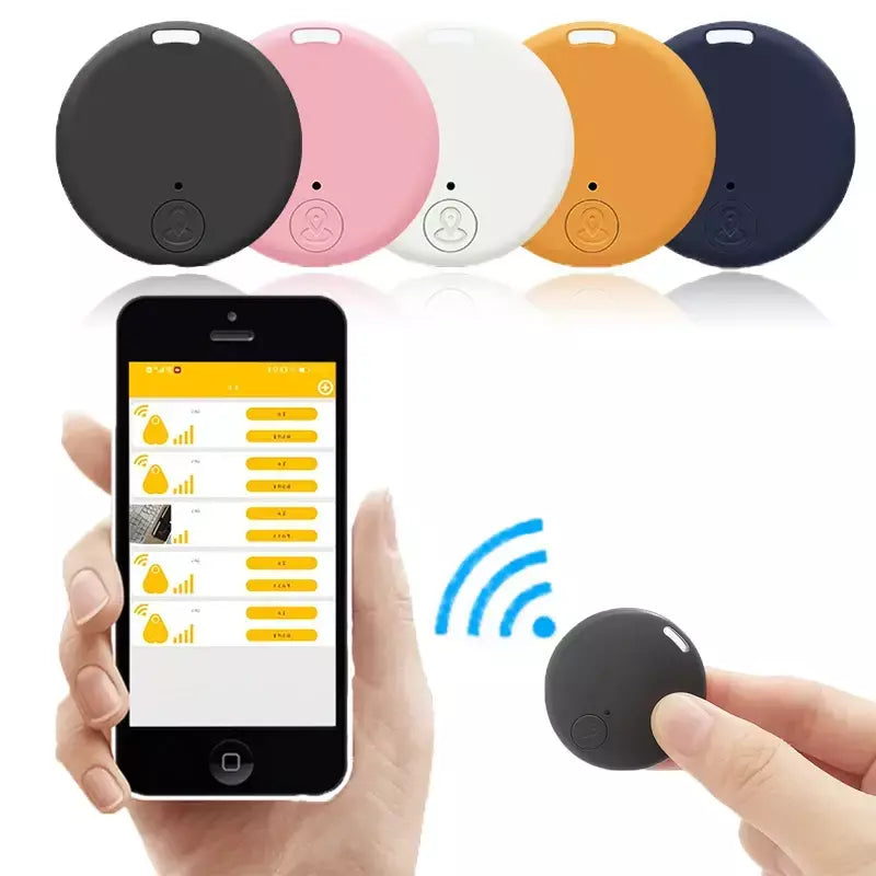 Mini GPS Tracker para IOS e Android, Bluetooth 5.0, Dispositivo Anti-Lost, Smart Finder, Pet Keys, Rastreamento Carteira, Locator Acessórios