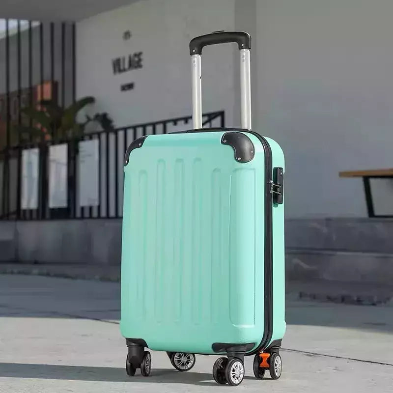 Conjunto de malas rolantes e bolsas de viagem com rodas giratórias 20 '' maleta de bagagem com carrinho de cabine grande capacidade
