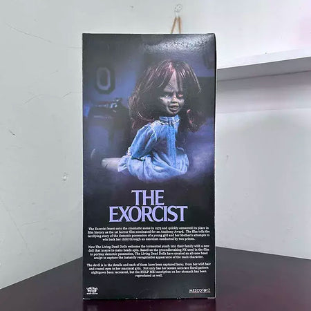 30cm mezco horror vivo morto bonecas figura o exorcista conjunta móvel figura pvc modelo dos desenhos animados figura brinquedo presentes de aniversário
