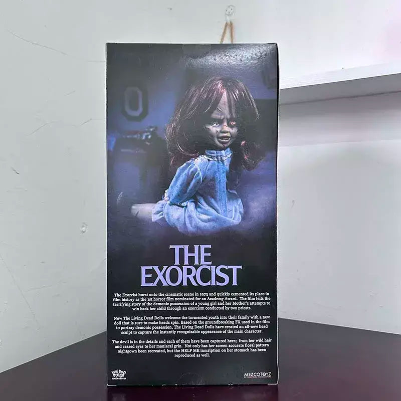 30cm mezco horror vivo morto bonecas figura o exorcista conjunta móvel figura pvc modelo dos desenhos animados figura brinquedo presentes de aniversário
