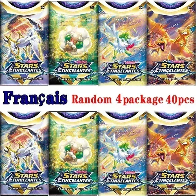 Novo 36/40 pçs caixa pokemon cartão escarlate & violeta evoluções prismáticas inglês impulsionador batalha carte negociação cartões de coleção presentes