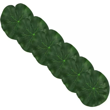 Lifelike Floating Lotus Artificial Flower Decoration, Water Lily, Micro Paisagem para Casamento, Lagoa, Jardim, Decoração de Plantas Falsas, 10pcs