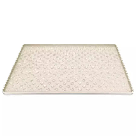 Pet placemat gato comida tigela esteira de alimentação do cão gato cão beber alimentação placemat silicone impermeável antiderrapante pet alimentador esteiras