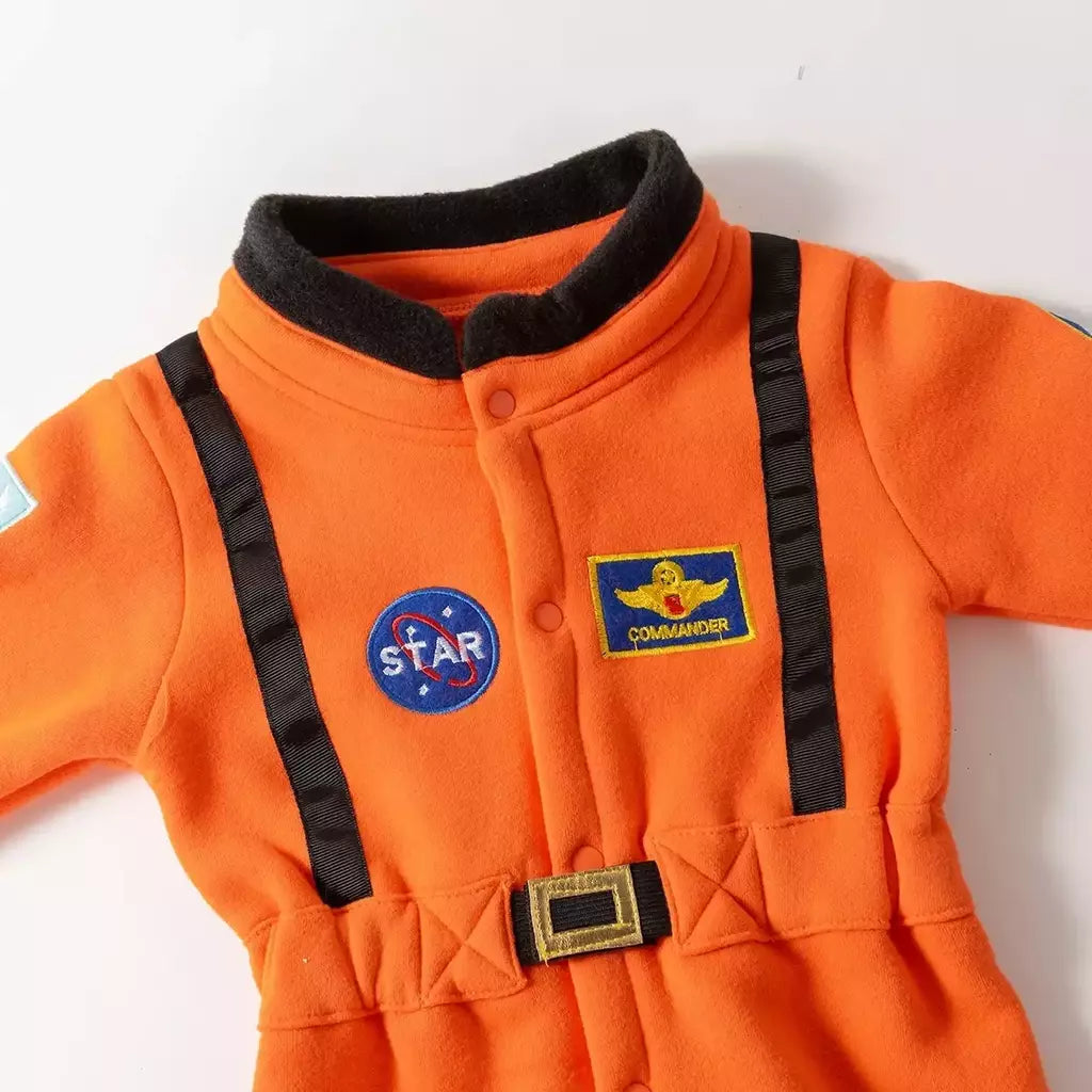 Crianças bonito astronauta cosplay traje espaço terno macacão para bebê meninos menina da criança infantil halloween festa de aniversário roupas