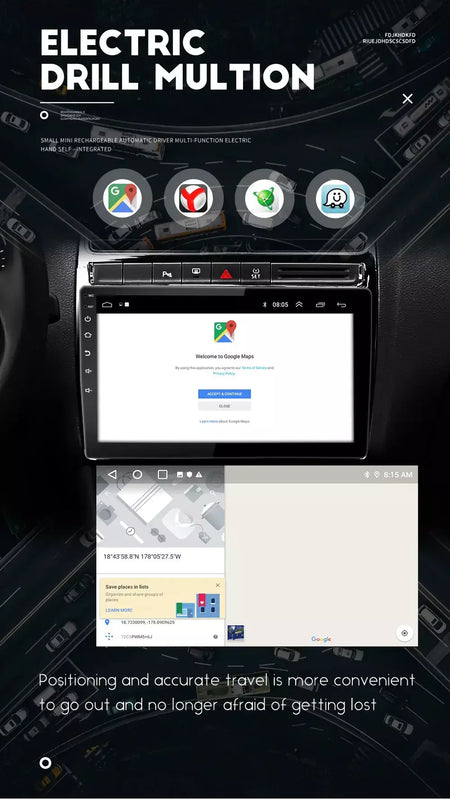 Essgoo rádio do carro android 14 carplay vídeo multimídia automático 7/9/10 ''estéreo universal para volkswagen nissan hyundai kia toyota