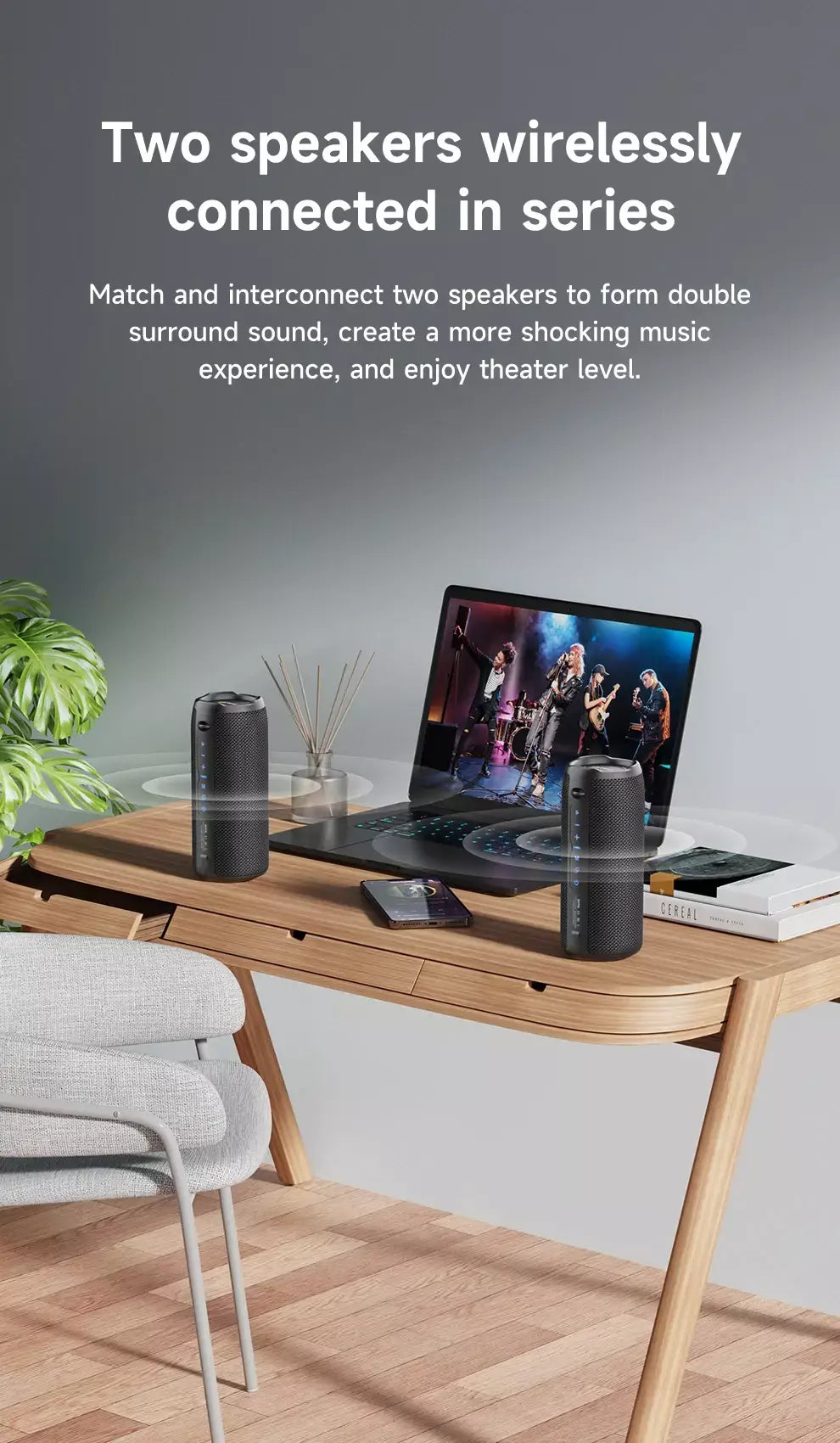 Zealot s49pro alto-falante portátil bluetooth 20w ipx6 à prova dwaterproof água poderosa caixa de som baixo impulso duplo emparelhamento verdadeiro alto-falante sem fio
