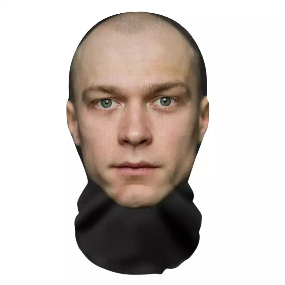 3d máscaras faciais realistas máscaras máscara realista cosplay prop engraçado máscara de malha rosto cheio headwear festa máscaras de halloween novo