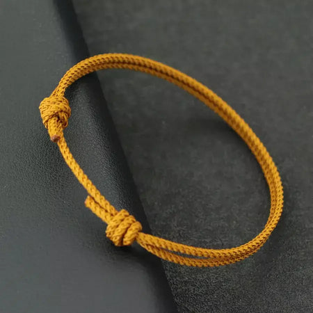 Novo artesanal pulseira de corda de natal unissex ajustável corda fina braslet amizade jóias casuais acessórios versáteis jooias