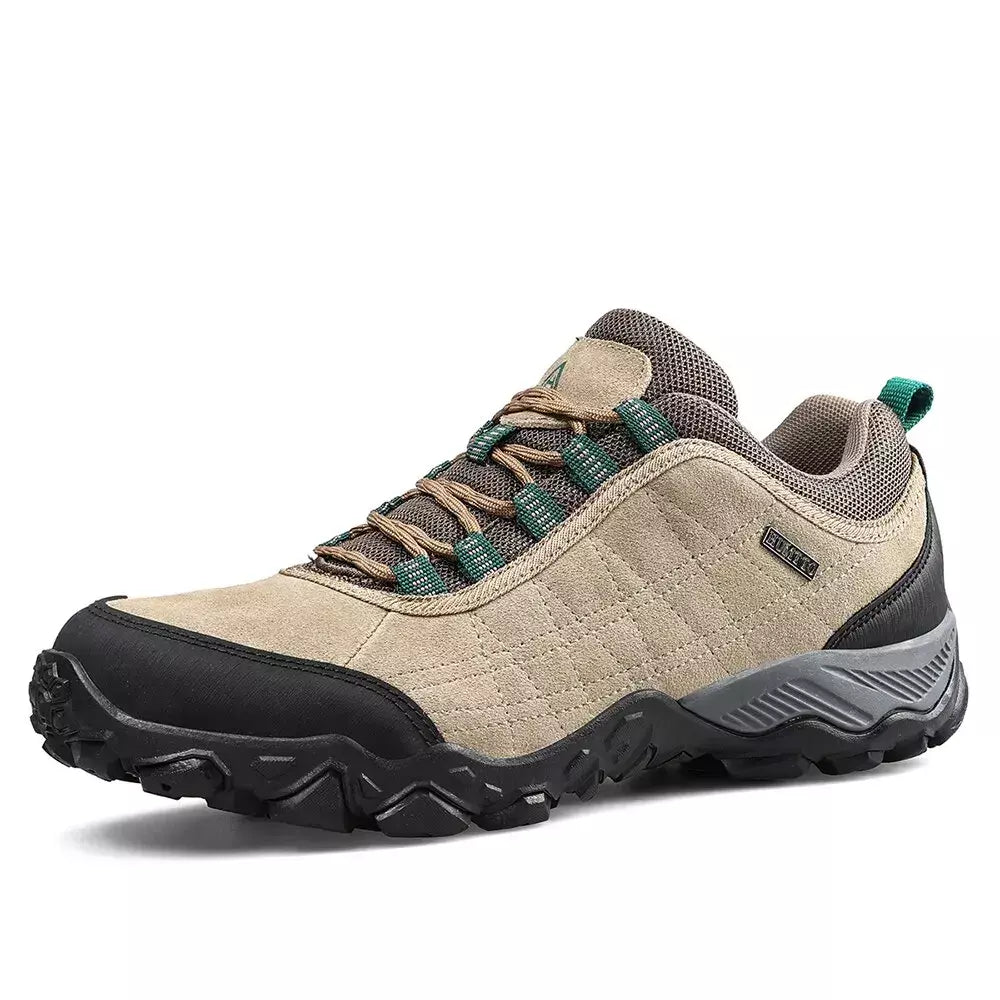 Humtto caminhadas sapatos dos homens de luxo designer inverno escalada trekking tênis para homens couro esportes ao ar livre trabalho homem sapatos 110282 Um