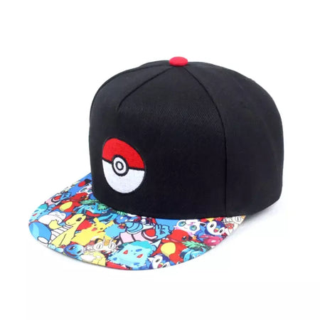 Anime figura pokemon boné de beisebol pikachu chapéu ajustável pokemon cosplay hip hop dos desenhos animados chapéus adultos menino menina crianças presentes aniversário