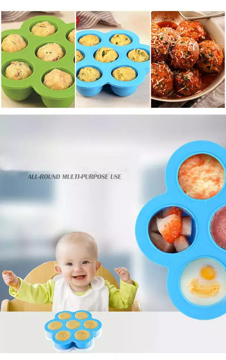 Recipiente De Alimento Do Bebê, Fruta Infantil, Caixa De Armazenamento De Leite Materno, Bandeja De Congelador, Crisper, Dispenser De Fórmula