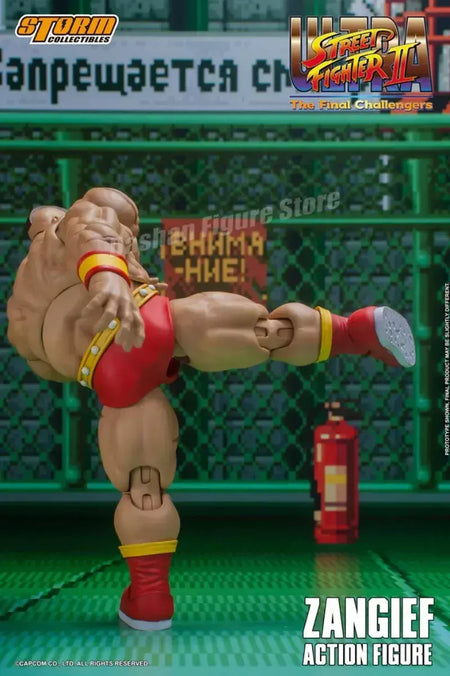 Tempestade brinquedos rua lutador figura de ação st wangief figuras coleção os desafadores finos aangief estatueta modelo móvel brinquedos